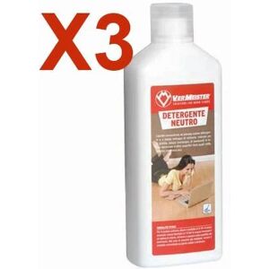 DETERGENTE NEUTRO Vermeister per pulizia profonda di parquet gress ceramica 3XLT1