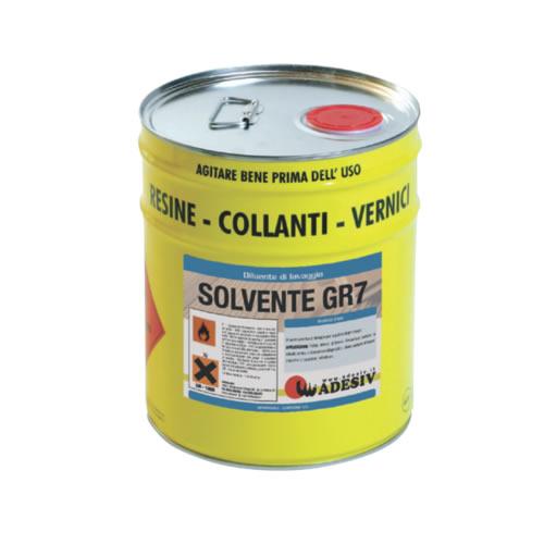 Adesiv Solvente Gr7 Detergente Per Pulizia Lavaggio Attrezzi Pennelli Rulli Spatole 10lt