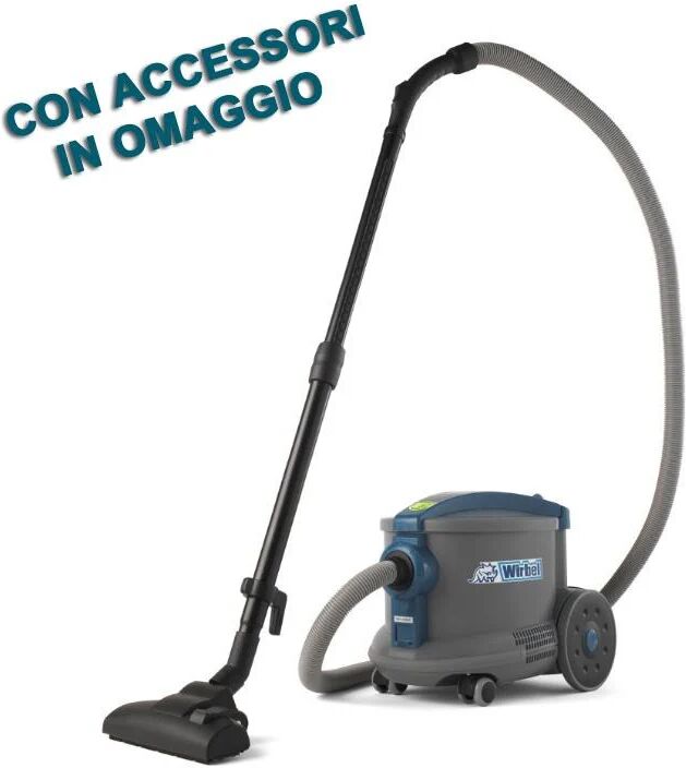 Wirbel Aspirapolvere Power D 12 He 650w Professionale Con Accessori In Omaggio - Nessun Aspirapolvere / Elettrospazzola (Ø 32 - L35 Cm) / Lancia Piatta