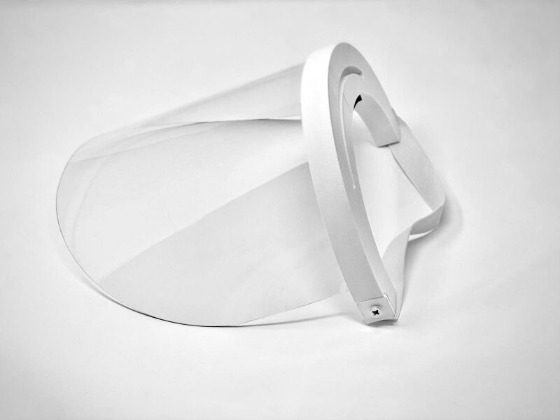 Achilles Shield Visiera Protettiva in PVC Acetato Protezione Volto Achilles Shield Visiera Protettiva in PVC Acetato Protezione Volto