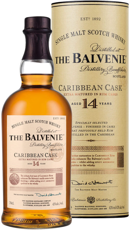 Carribean Cask 14 Years Old Single Malt Scotch Whisky The Balvenie Distillery