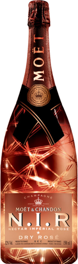 N.I.R. Nectar Impérial Rosé Dry Champagne AOC Moet & Chandon 1 N.I.R. Nectar Impérial Rosé Dry Champagne AOC Moet & Chandon