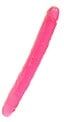 Seven Creations Dildo Doppio Pink Clear Soft