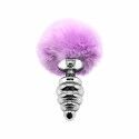 Alive Plug Anale Coda di Coniglio Fluffy Twist M Rosa