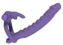 You 2 Toys Anello Vibrante e Dildo Strap-On Los Analos Double Delight