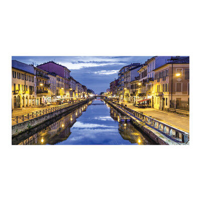 Inspire Quadro su tela Milano navigli 90x190 cm