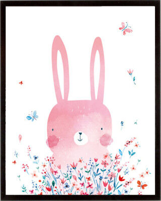 Stampa incorniciata SPRING BUNNY 42x52 cm