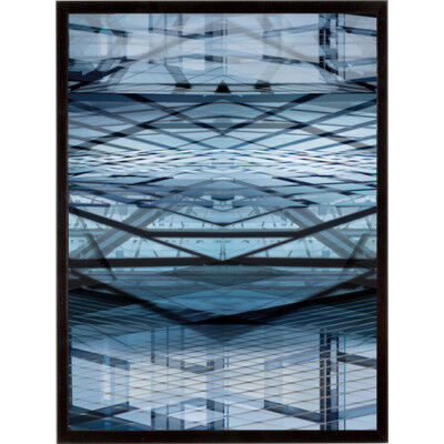Stampa incorniciata Architectural Azure  32x42 cm