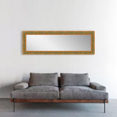 Specchio a parete quadrato Rov verde 43x43.1 cm