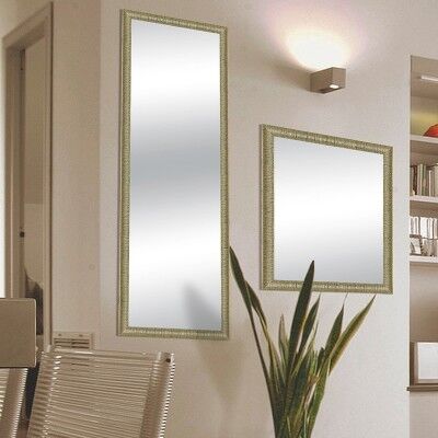 Specchio a parete quadrato Sibilla oro 59x59 cm