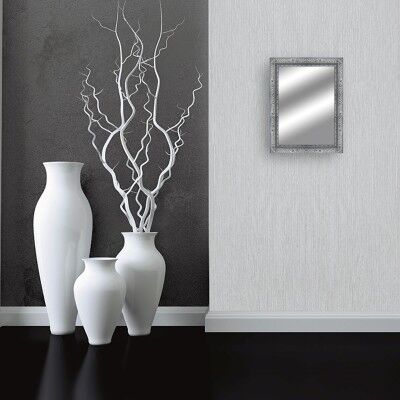 Specchio a parete rettangolare Sanremo grigio 83x113 cm