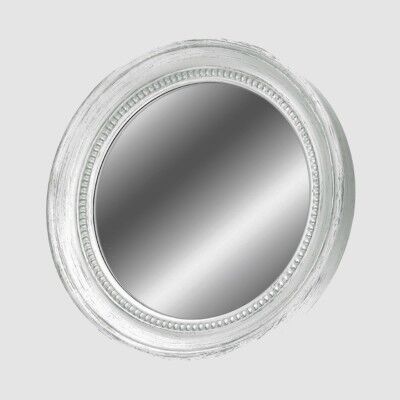 Specchio a parete tondo Circle bianco 34 cm