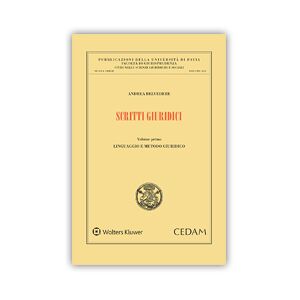 Cedam Scritti Giuridici, Belvedere, , 2016, Libri, Materie Economico-giuridiche