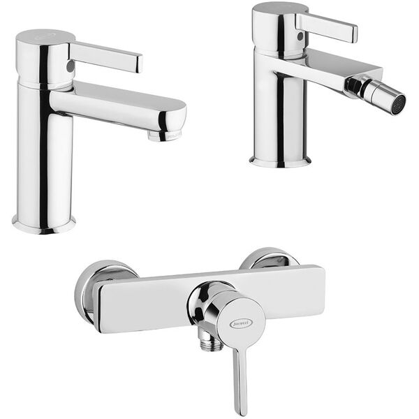 jacuzzi set rubinetti lavabo bidet e miscelatore esterno per doccia di  rubinetteria modello fiamma