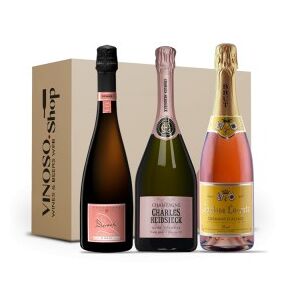 3 Bottiglie Di Bollicine Rose' Francesi Bollicine Brut Rosé