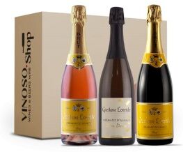 Gustave Lorentz 3 BOTTIGLIE DI CREMANT D'ALSACE Brut-Rosé-Zero