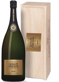 Charles Heidsieck Champagne Brut Millésimé Jeroboam Cassa Legno 2006