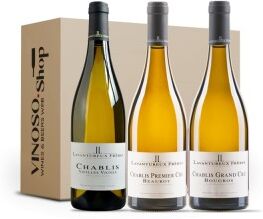 Lavantureux Frères 3 BOTTIGLIE DI BORGOGNA BIANCO LA CÔTE CHABLISIENNE Chablis-Chablis 1er Cru-Chablis Grand Cru