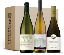 3 BOTTIGLIE DI BIANCO ITALIANO Alto Adige-Bolgheri-Sardegna