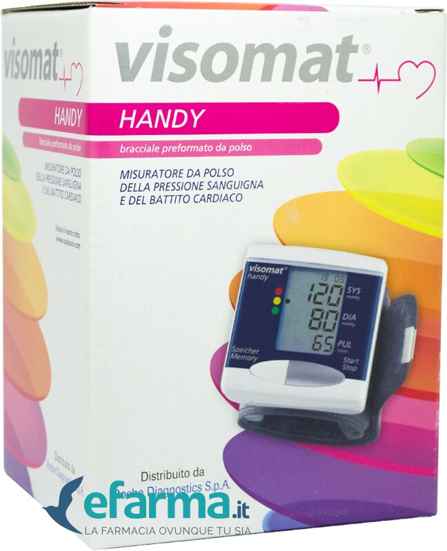 visomat comfort handy misuratore di pressione da polso