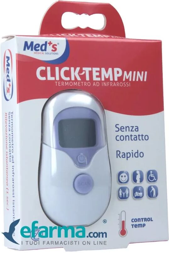 med's clicktemp termometro infrarossi istantaneo mini