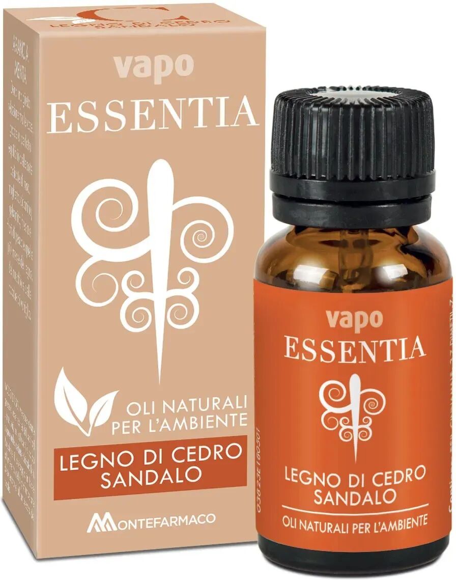 vapo essentia legno di cedro sandalo fragranza per ambiente 10 ml