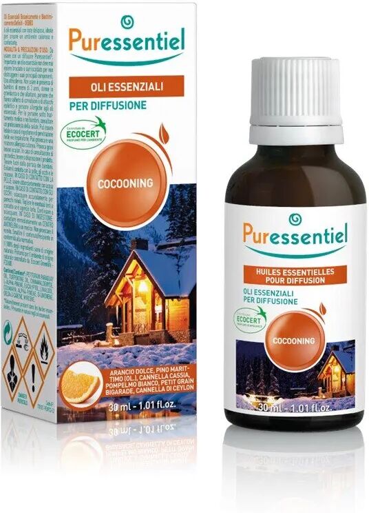 Puressentiel Olio Essenziale Miscela Cocooning Per Diffusione Ecocert 30 ml