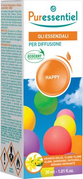 Puressentiel Oli Essenziali per Diffusione Miscela Happy 30 ml