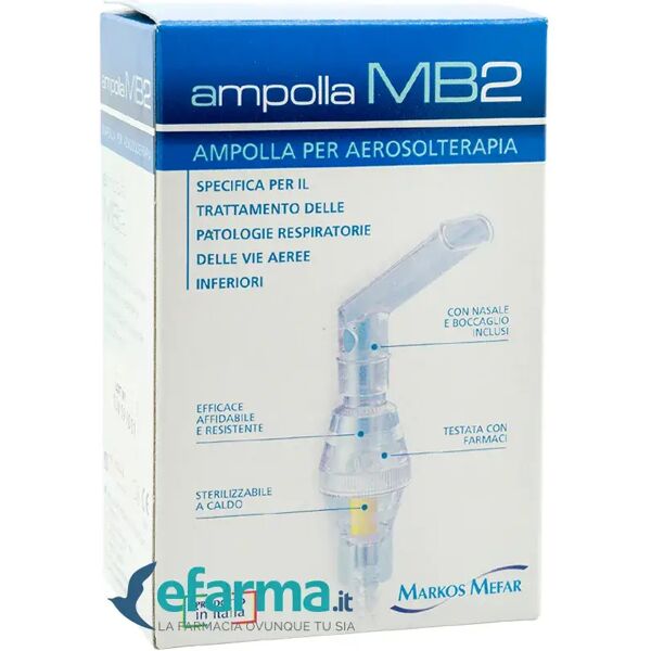 markos mefar ampolla aerosol ricambio nebulizzatore nebula mb2