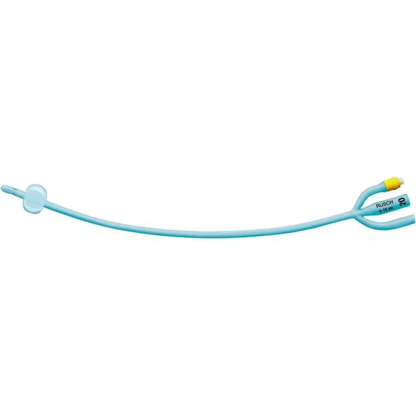 teleflex medical silasil plus catetere vescicale e permanenza 3 vie 40 cm punta cilindrica 2 fori opposti ch 18