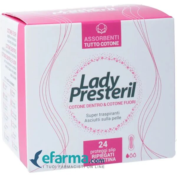 lady presteril proteggi slip poket 24 pezzi