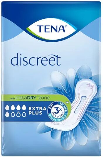 tena lady discrret plus assorbenti extra 16 pezzi