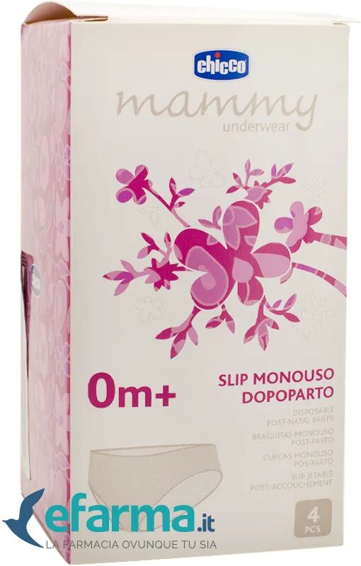 chicco md slip monouso taglia 4° post parto 4 slip