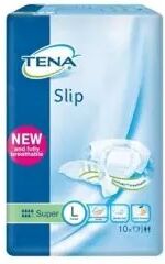 TENA Slip Super Pannolini Mutandina Taglia L 10 Pezzi