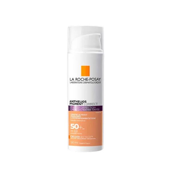 la roche posay anthelios crema solare colorata trattamento foto-correttivo quotidiano 50+spf 50 ml