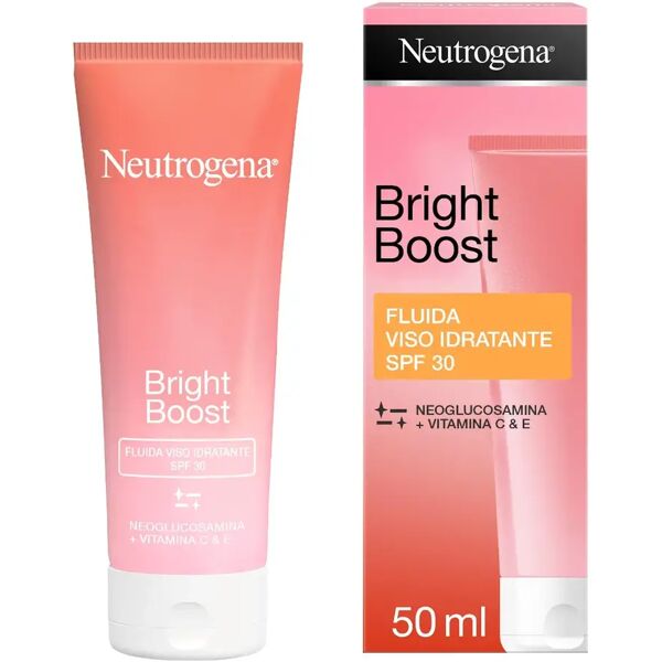 neutrogena bright boost fluido idratante anti-age con spf 30 50 ml