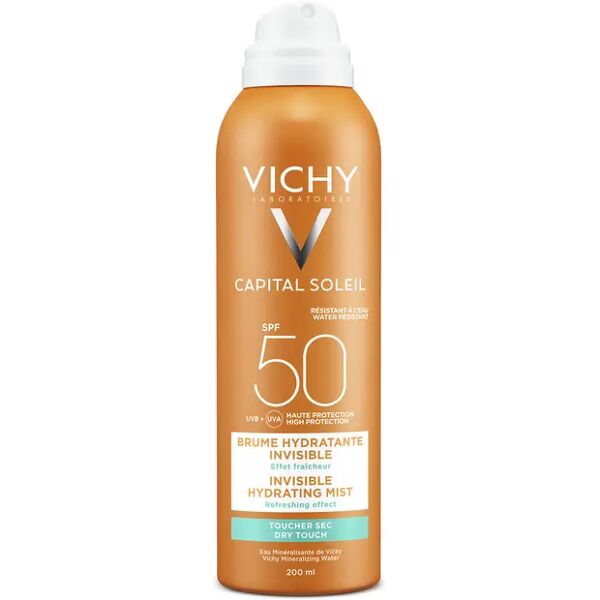 vichy idéal soleil spray invisibile idratante spf 50 protezione corpo 200 ml