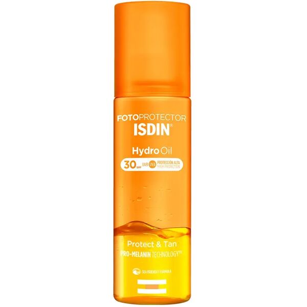 isdin fotoprotector hydro oil spf 30 protezione solare bifasica 200 ml