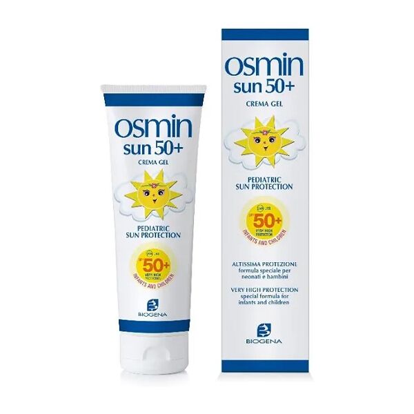 biogena osmin sun crema-gel protettiva spf 50+ per neonati e bambini 90 ml