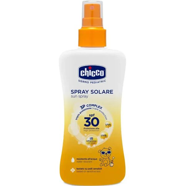 chicco protezione solare latte spray per bambini spf 30+ 150 ml