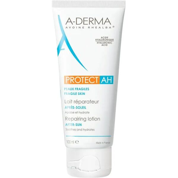 a-derma protect ah latte ristrutturante dopo sole viso e corpo 100 ml