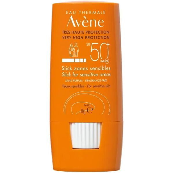 avène solare stick large zone sensibili spf 50+ 8 g