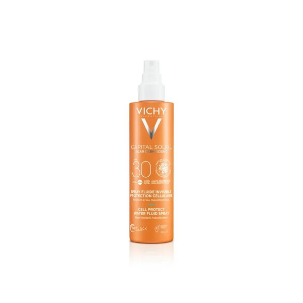 vichy capital soleil solare spray anti-disidratazione texture ultra-leggera 30spf 200 ml