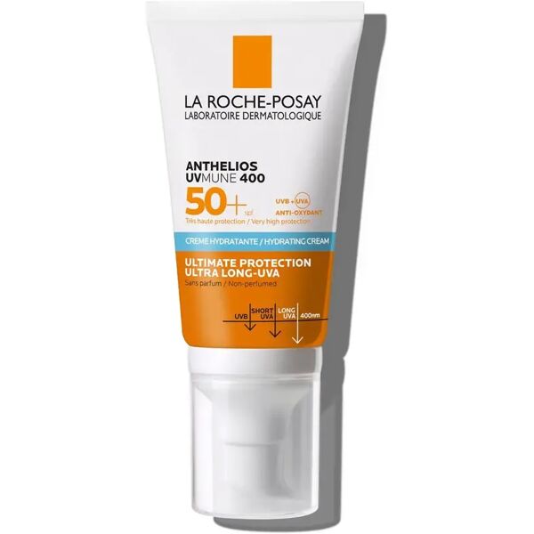 la roche posay anthelios uvmune 400 crema idratante che offre protezione estrema da uva ultra lunghi sp50+ senza profumo 50 ml