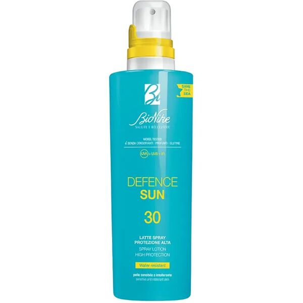 bionike defence sun latte spray spf 30 protezione alta spray 200 ml