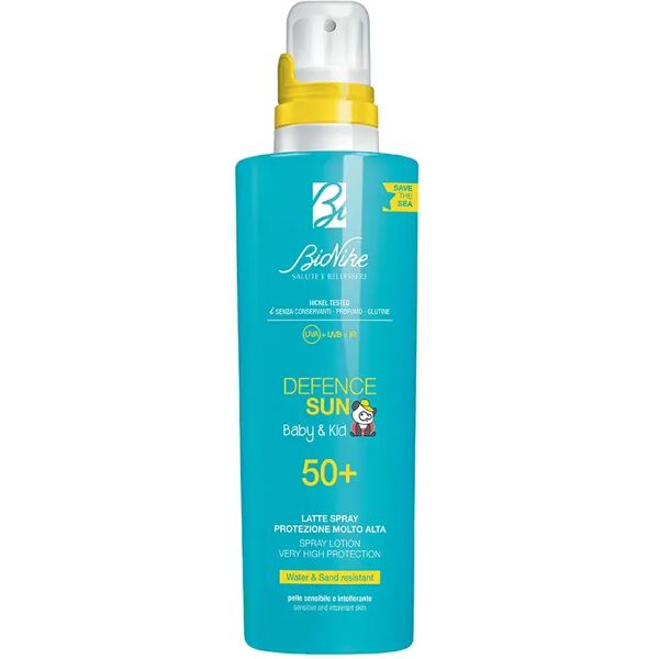 bionike defence sun 50+ baby&kid latte spray 200 ml