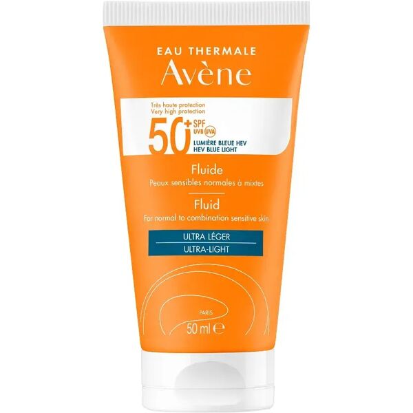 avène solare fluido viso spf 50+ protezione molto alta 50 ml