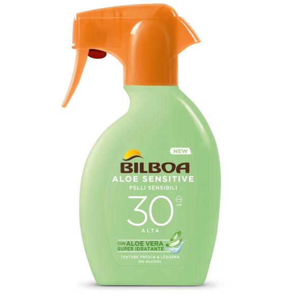 bilboa spray trigger aloe sensitive spf 30 200 ml