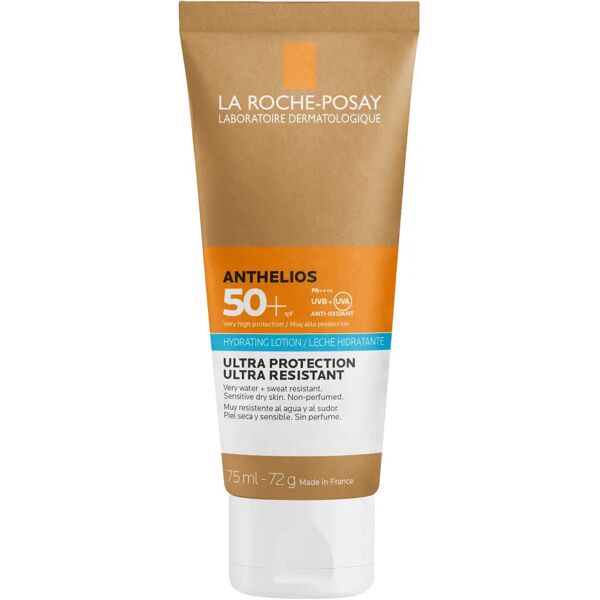 la roche posay anthelios latte spf50+ protezione viso 75 ml