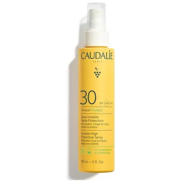 caudalie vinosun spray invisibile spf 30 protezione anti-età viso e corpo 150 ml